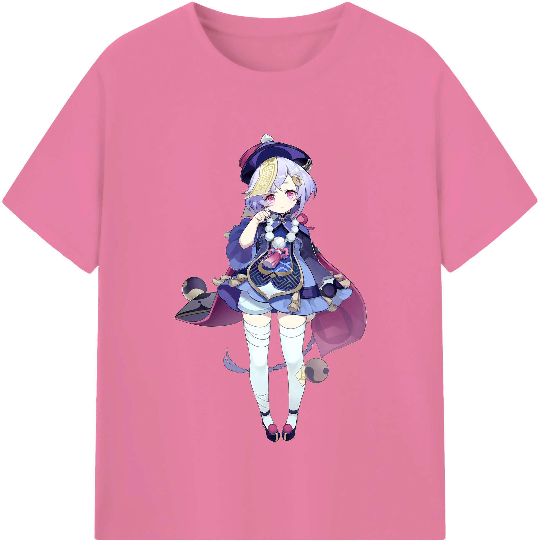 げんし神 七七 なな  genshin Nana 綿100％半袖Tシャツ（フロントプリント）